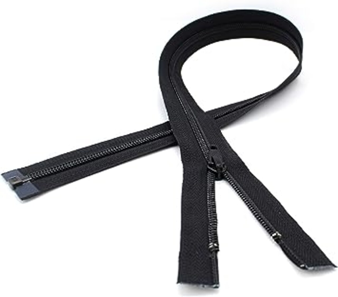 YKK 23" Zipper - YKK #5 Nylon Coil Separating Zipper - Black (1 Zipper)